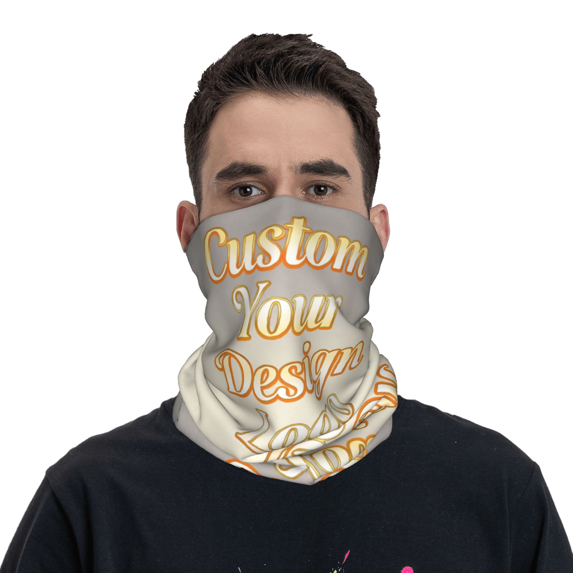 Custom Your Photo Name Bandana - Initial Ring Custom review and price