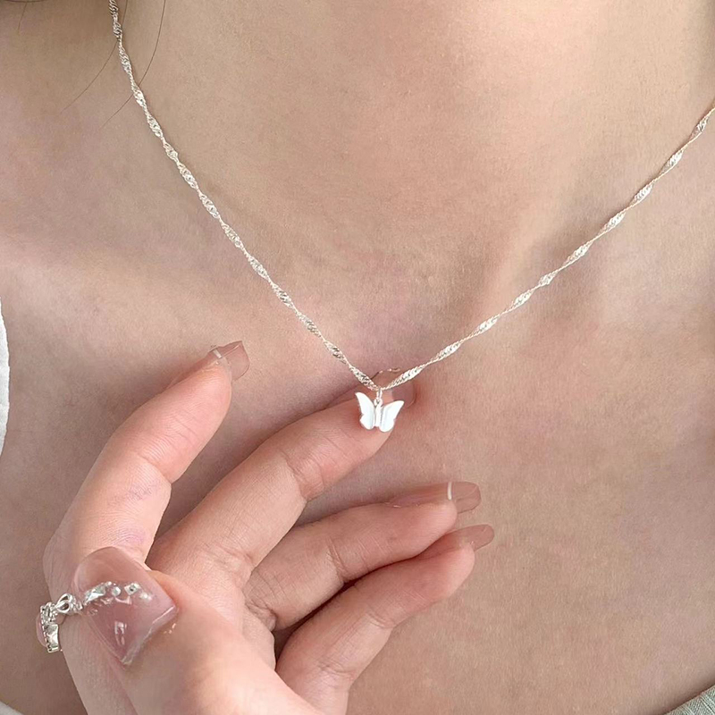 New 925 Sterling Silver Butter - Birth Flower Necklace review and price