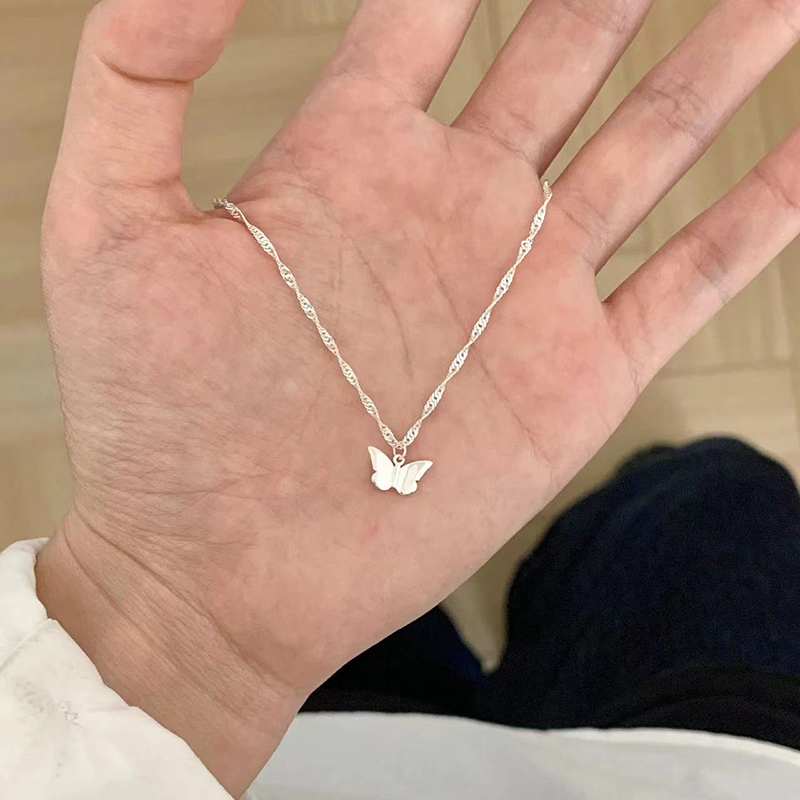 New 925 Sterling Silver Butter - Birth Flower Necklace review and price