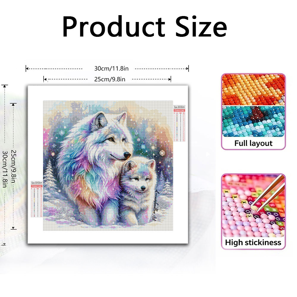 Animal Diamond Painting Comple - Photo Mosaic Print review and price
