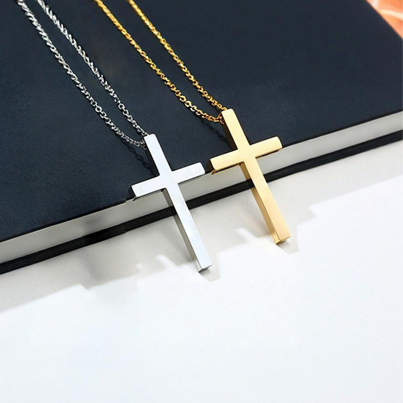 Custom stainless steel cross p - Birth Flower Necklace review and price