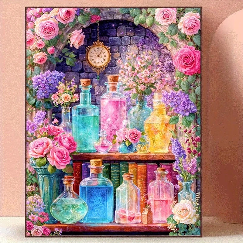 Diamond Painting Colorful Flow - Photo Mosaic Print review and price