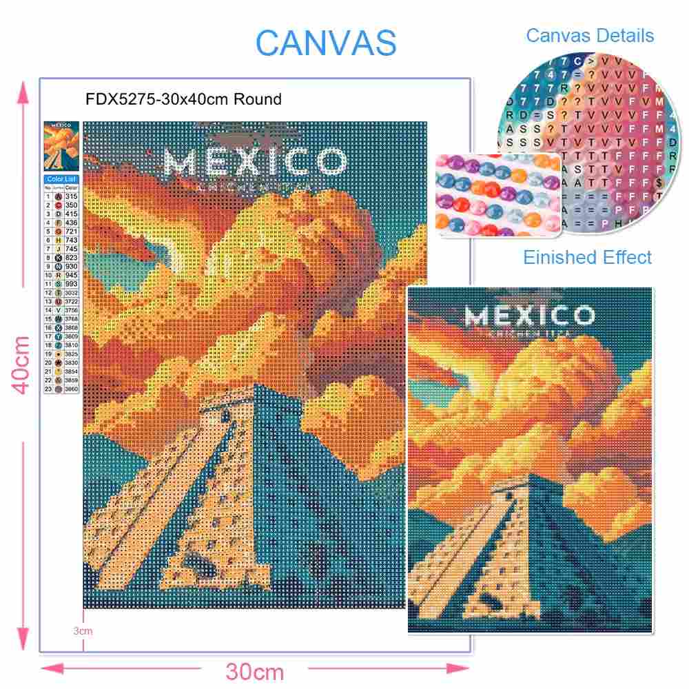 Diamond Painting Colorful Flow - Photo Mosaic Print review and price